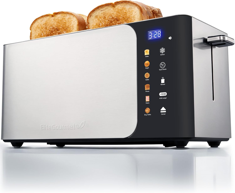 ECT5924D SmartToast 4 Slice Digital Toaster Touchscreen Stainless11