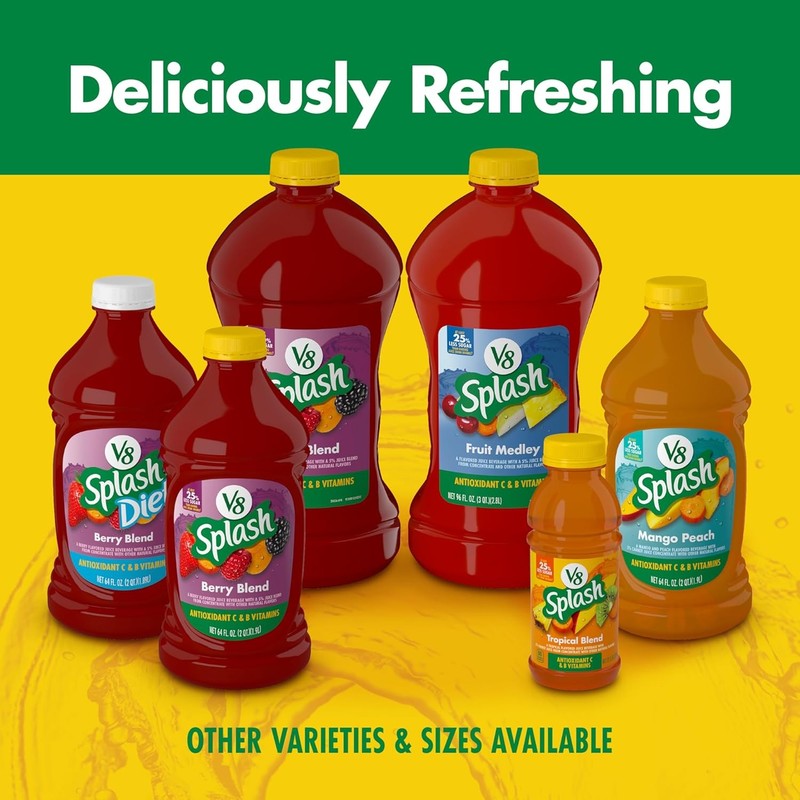 Berry Blend Flavored Juice Beverage, 16 Fl Oz Bottle (12 Pack)6