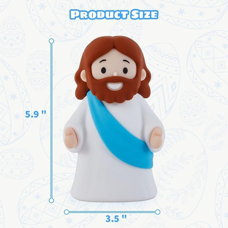 Jesus Night Light Rechargeable Bedside Night Light Dimmable Silicone LED Light I7