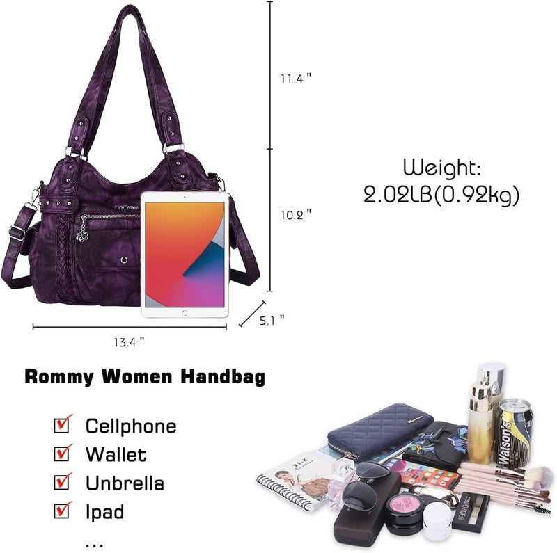Purses for Women Soft PU Leather Shoulder Bag Crossbody Purse and Handbags1