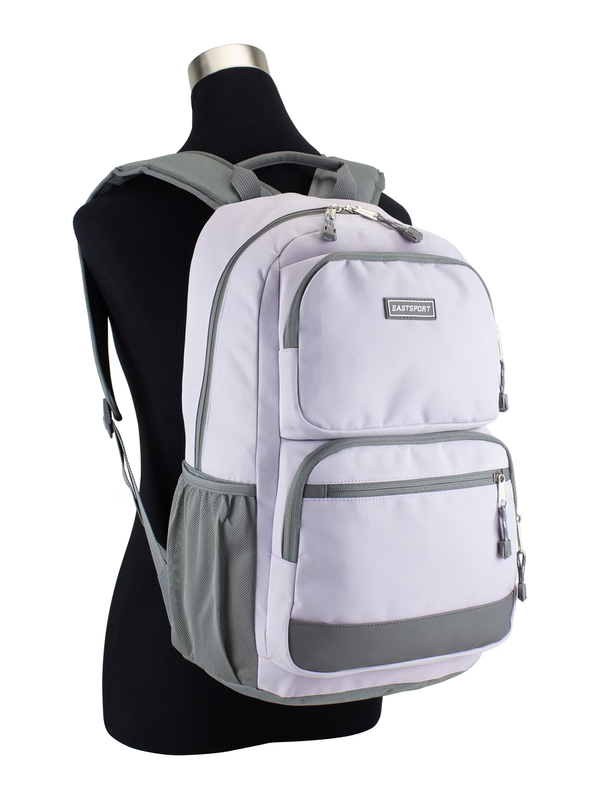 Unisex Aurora Core 17" Backpack Laptop School Bag Soft Orchid2
