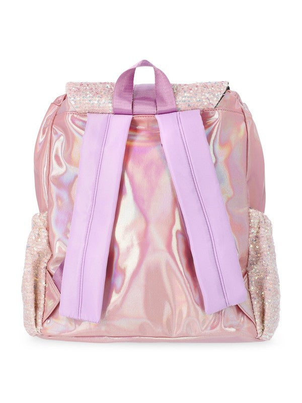 Girls Sequin Rucksack Backpack Sparkly School Bag1