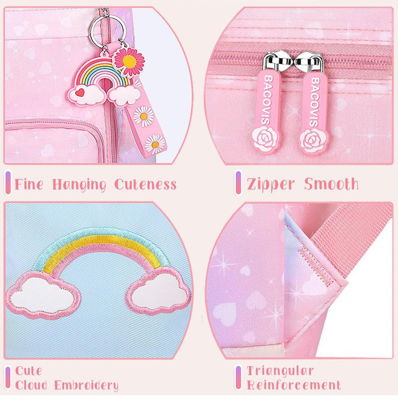 School Bag Backpacks for Girls,Shoulder Children School Bookbags for Kids,Primar1