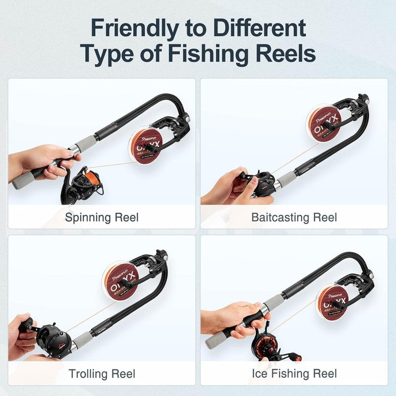 Fishing Line Winder Spooler Machine Spinning Reel Spool Spooling Station System 2