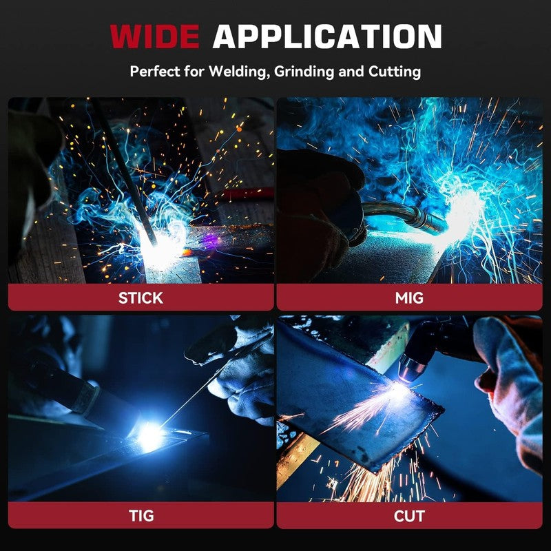 True Color Welding Helmet Dragon 4 Arc Sensor Auto Darkening Solar TIG MIG ARC5