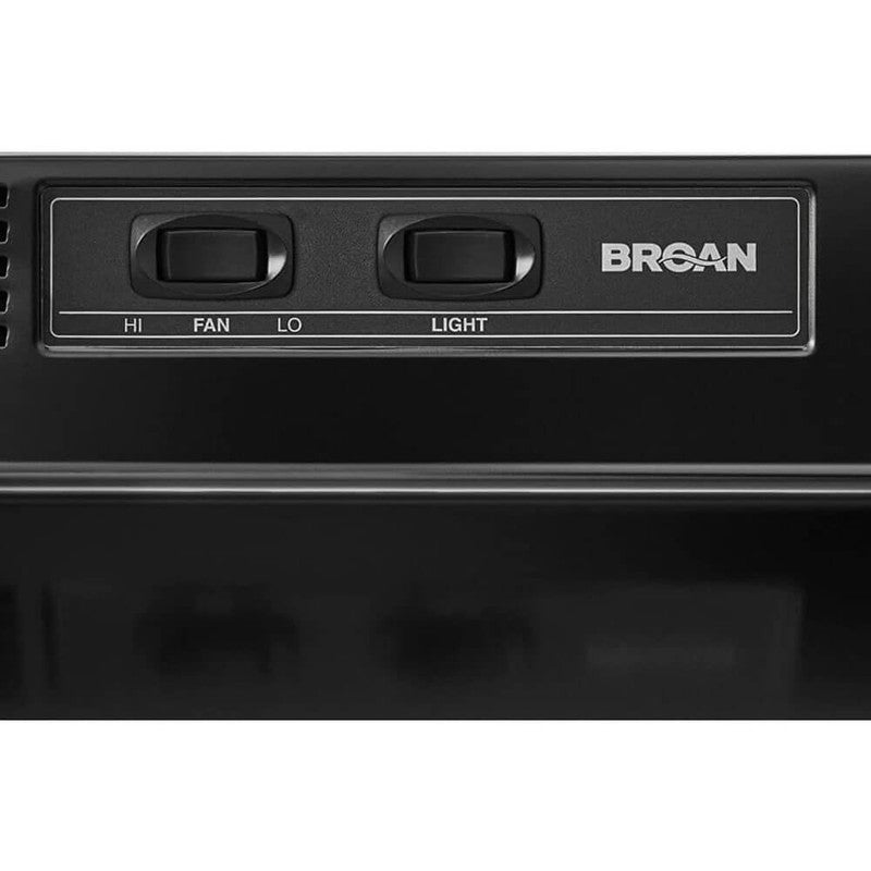 30-Inch 2-Speed Under-Cabinet Non-Ducted Range Hood, Black1
