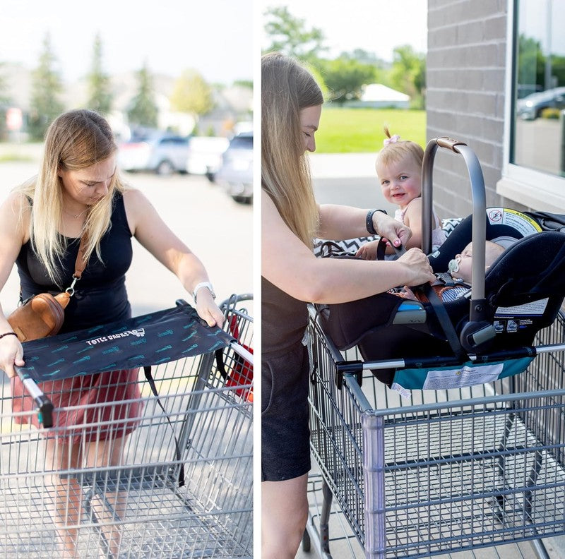 Car Seat Carrier for Shopping Carts, Keeps Babies Snug or Sleeping While Shop5