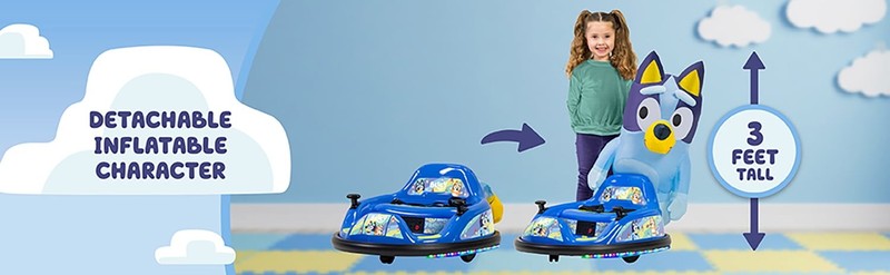 6V Imaginair Rider Battery-Powered Bumper Car Ride-On, 1 Piece10
