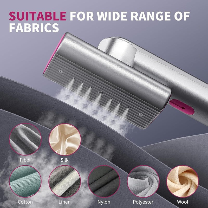 Portable Handheld Garment Steamer, Fast Heat-Up, Travel-Friendly 70ml Tank6