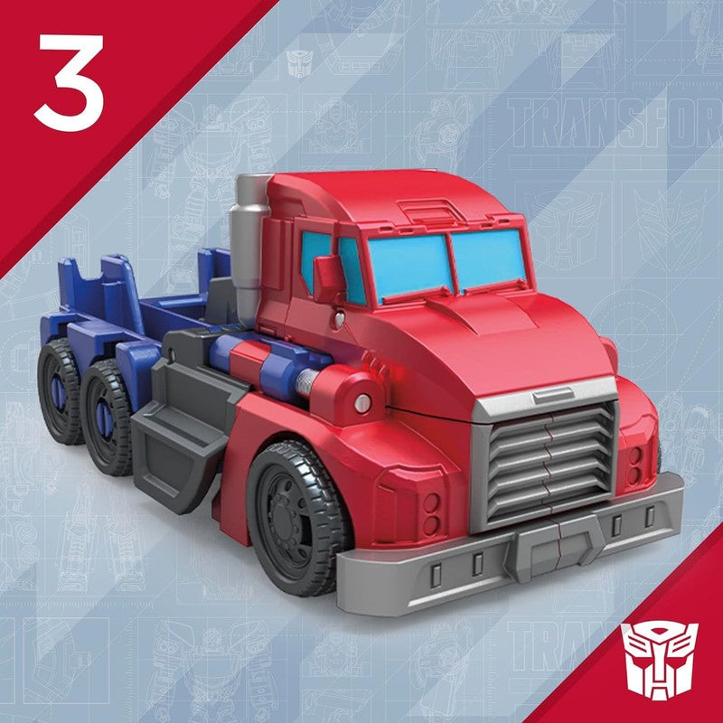 Transformers 1 Step Flip Heroes 3 Pack, 4 Inch Wheeljack, Bumblebee, 9