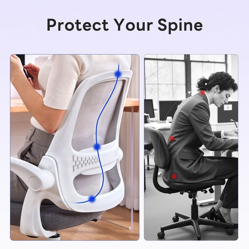 Ergonomic Mesh Office Chair - High Back Gaming Desk Chair, Computer Chair with L4