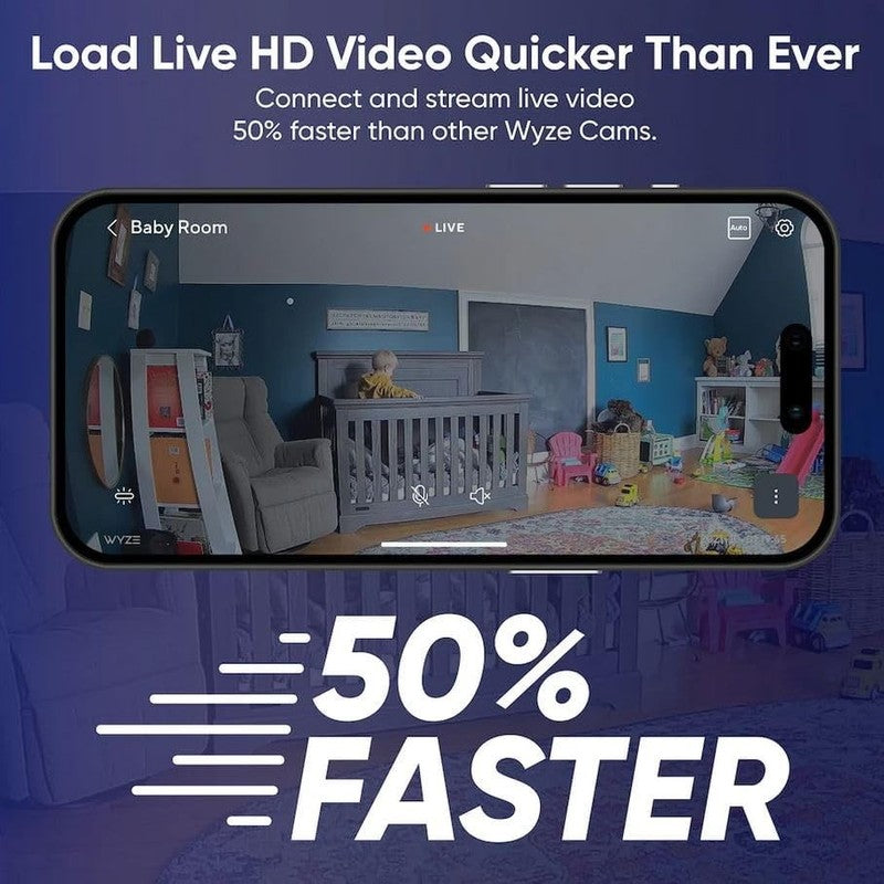 1080P Wi Fi Smart Security Camera with Color Night Vision & 2 Way Audio6
