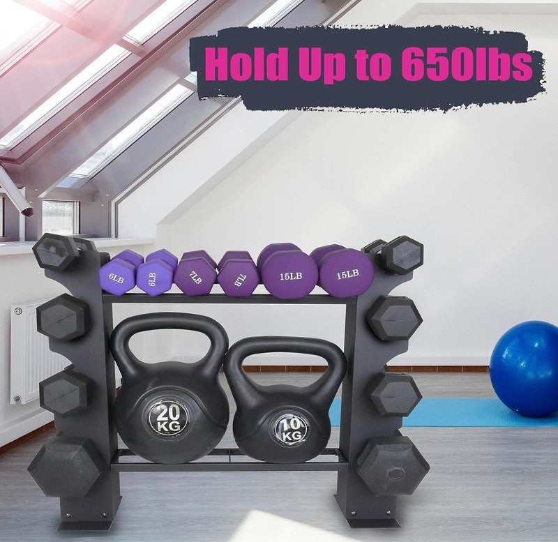 Dumbbell Rack Weight Storage Organizer Free Weight Holder Home Gym Rack6