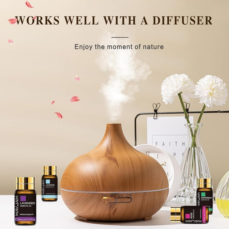 Tea Tree 20 Pcs Pure Essential Oil Gift Set, for Diffuser, Humidifiers, Skin Car3