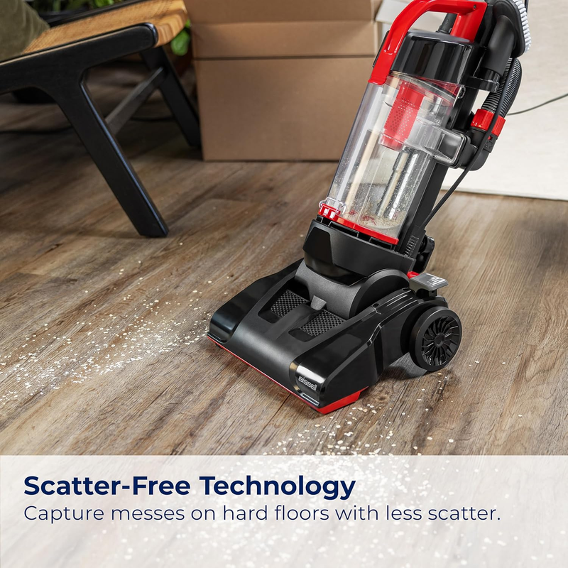 Cleanview Compact Upright Vacuum, Fits in Dorm Rooms & Apartments, Lightweight w3
