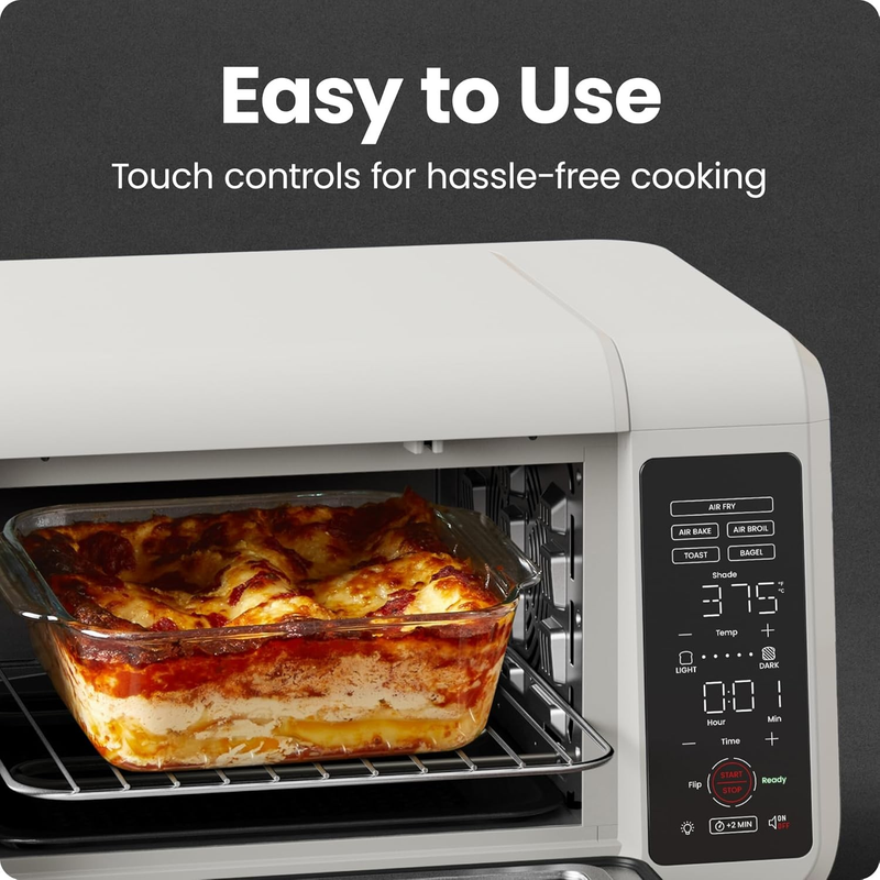 Air Fryer Toaster Oven Combo, Countertop Oven for Quick & Healthy Meals - Ivory4