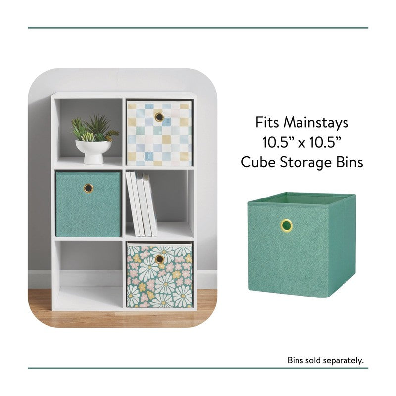 6 Cube Storage Organizer, White9
