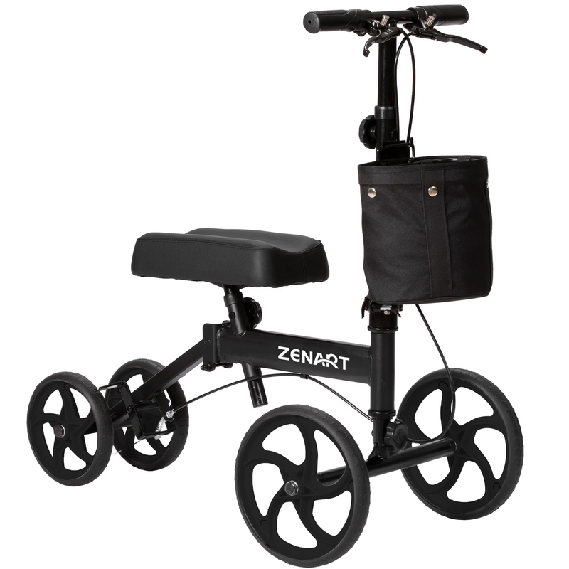 Economy Knee Scooter Foldable Walker for Foot Surgery Adult Crutch Alternative9