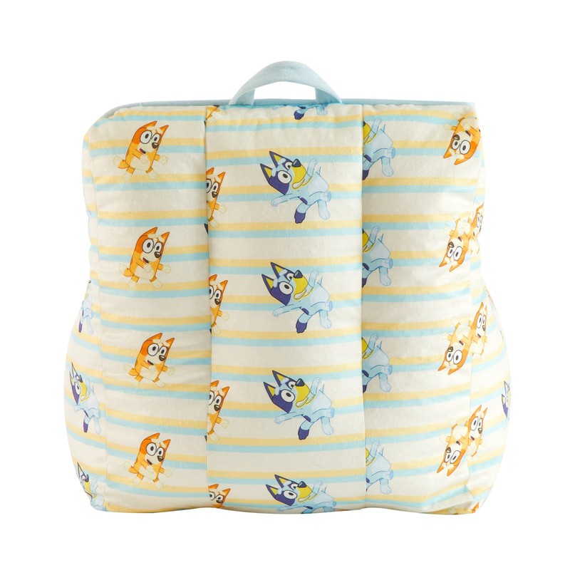 Square Beanbag Chair Blue, 18" Inches, Bluey4