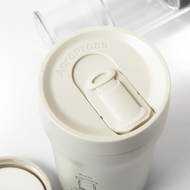 Go Plus Portable Coffee Maker French Press Pour Over Espresso Travel Cream4
