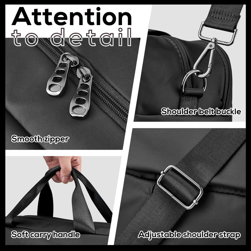 Travel Duffel Bag 15.6in Laptop Compartment Carry On Gym Weekend Bag4