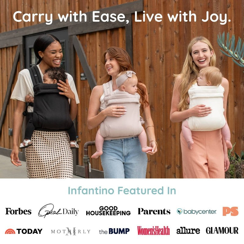 Honey Blossom Baby Carrier, Ergonomic Carrier, Adjustable Seat, Hands-Free Comfo4