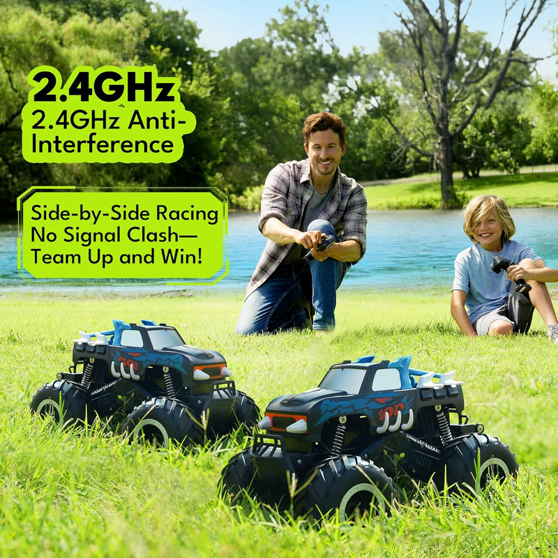 1:16 Waterproof Monster Truck Toys RC Cars Amphibious Remote Control Car Trucks5