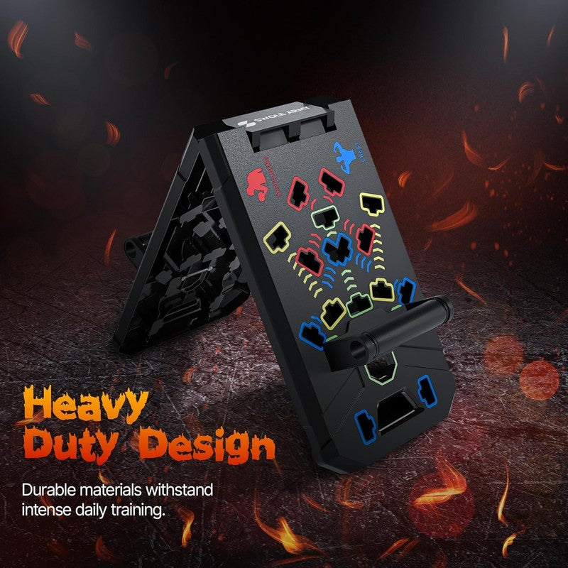 20-in-1 Solid Push Up Board Home Workout Multi-Functional Stands Men & Women7