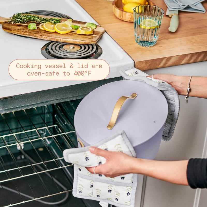 10 in 1, 6 Qt Electric Multi Cooker, Lavender by Drew Barrymore6