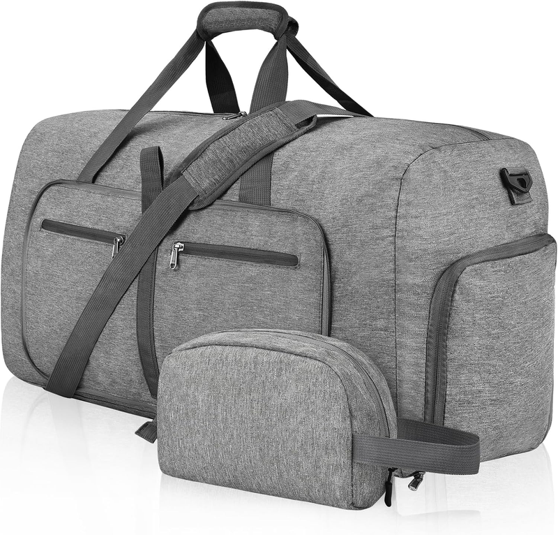 Duffle Bag Shoes Compartment Foldable Travel Waterproof Adjustable Strap Men10