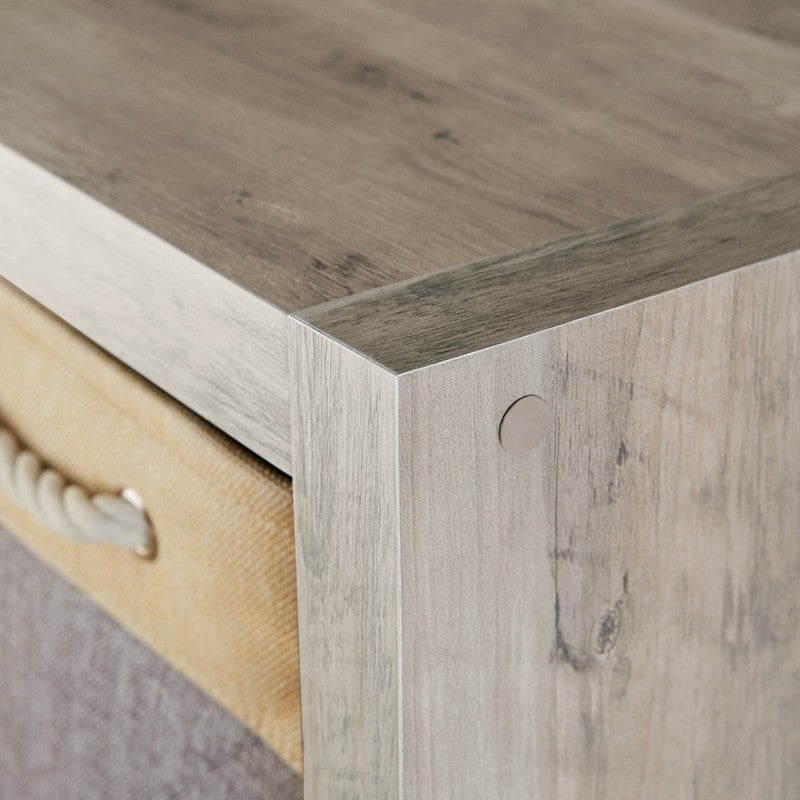 8 Cube Storage Organizer, Rustic Gray5