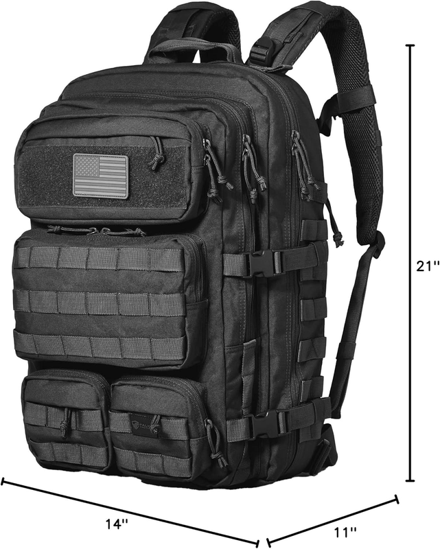 Backpack for Men and Women 50L Backpack 2.4X Stronger Large Military Molle Rucks7