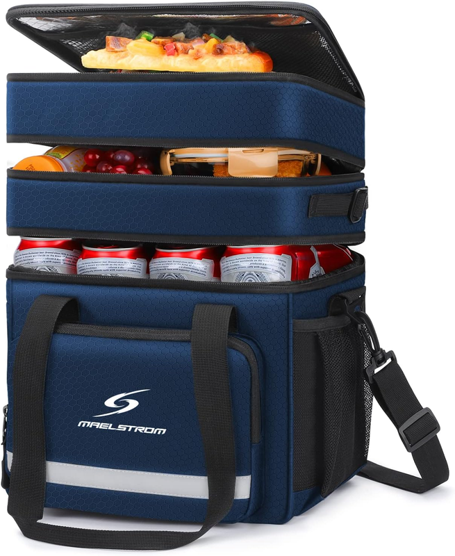 Insulated Lunch Bag Men Women Leakproof Cooler Lunch Box  Bag Portable Cooler7