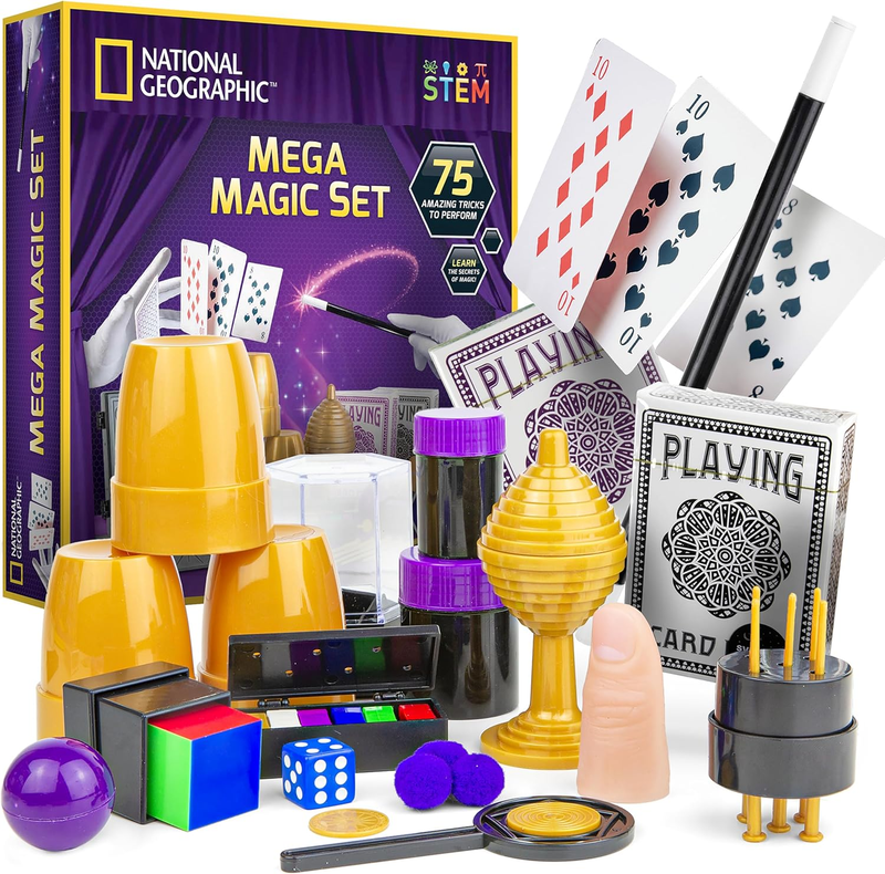 National Geographic Mega Magic Set - More than 75 Magic Tricks for Kids to Perfo8