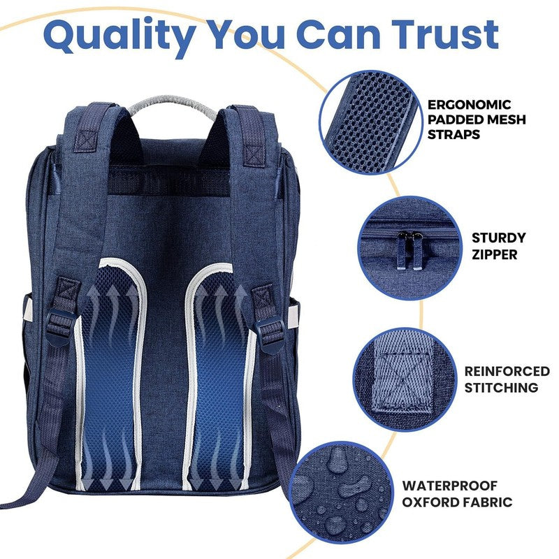 Diaper Bag Backpack Large Waterproof Baby Shower Gift Travel Unisex6