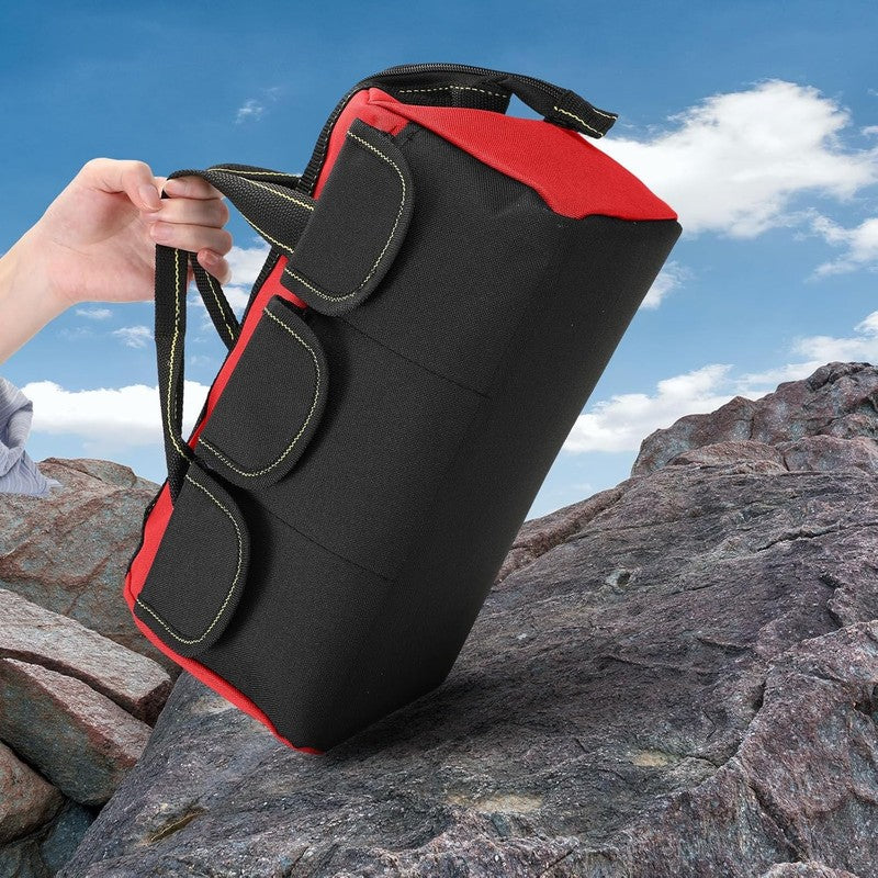 3 Pack Tool Bag 16" Waterproof Hard Bottom Heavy Duty Electrician Tote4