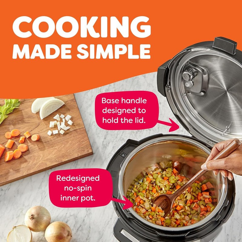 Duo Plus 9 in 1 Multicooker – Pressure Cooker, Slow Cook, Rice Maker, Steamer & 7