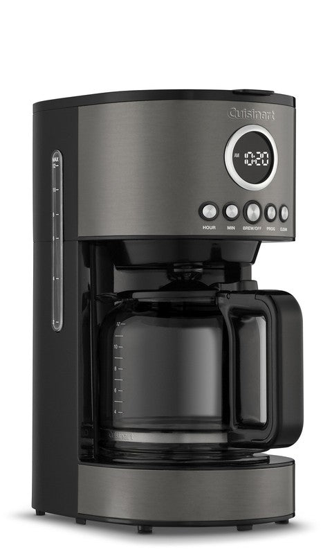 Stainless Steel 12-Cup Coffee Machine, Black6