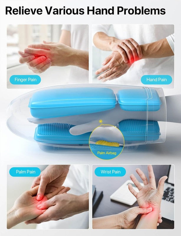 Hand Massager with Heat and Compressionfor Carpal Tunnel and Finger Numbness, 6 4
