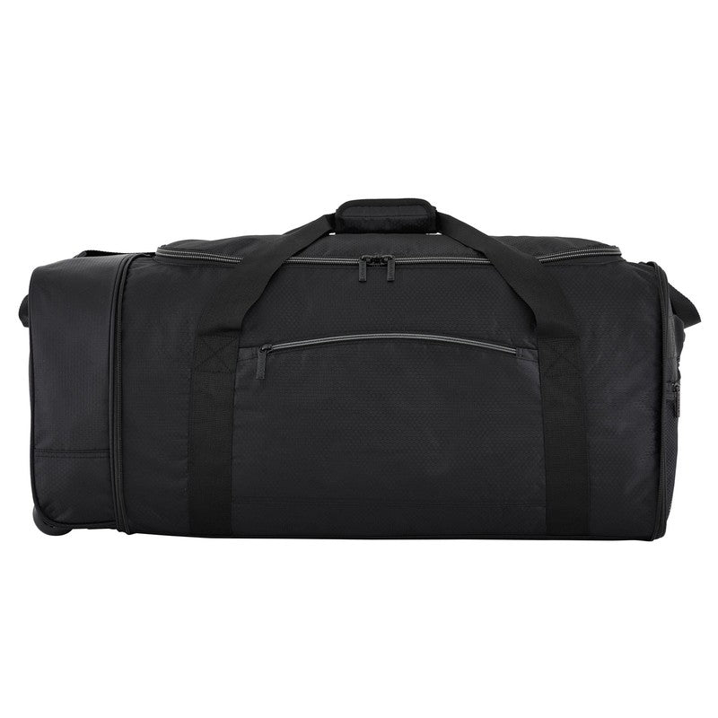 Protégé 32" Large Collapsible Rolling Travel Duffel - Black1