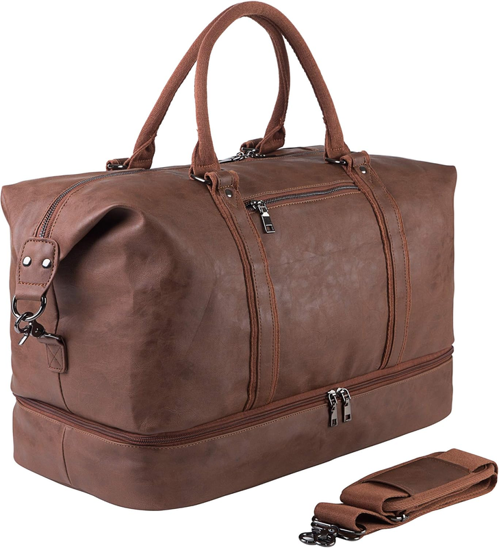 Weekender Overnight Bag Carry on Bag Travel Bag with Shoe Pouch0