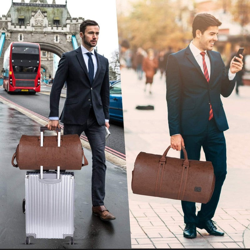 2in1 Garment Duffle Bag Hanging Suit Travel Carry On Business Men Women5