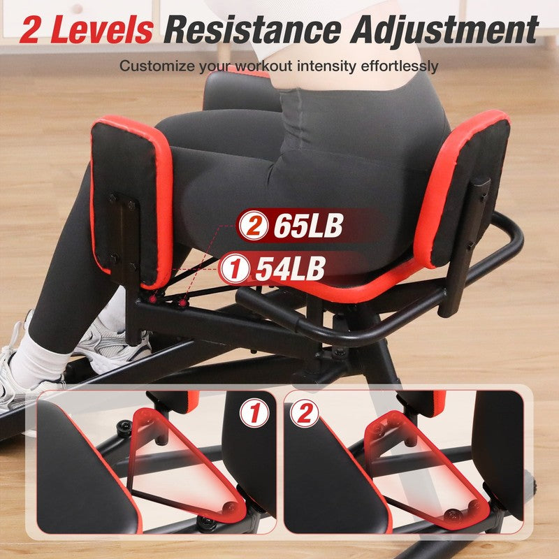 Hip Abductor Machine for Home Gym | Glute & Thigh Exercise Equipment, Outer Thig2