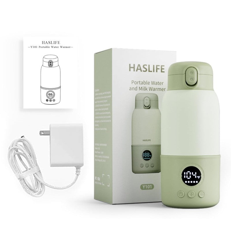 Portable Baby Bottle Warmer 12.8oz Fast Heat Breastmilk Formula Travel7