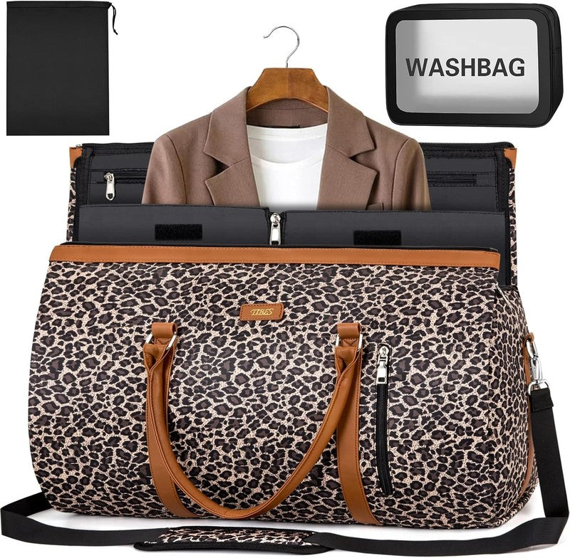 2in1 Garment Duffle Bag 3Pc Set Hanging Suit Travel Carry On7