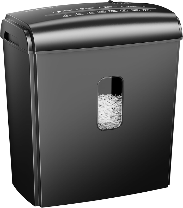 8 Sheet Micro Cut Paper Shredder P 4 Home Office Credit Card 4Gal Black8