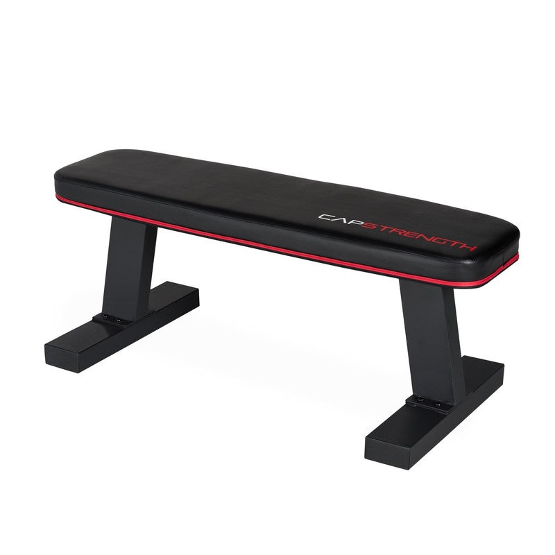 Strength Heavy Duty Flat Bench, Black Finish (600Lb Weight acity)11