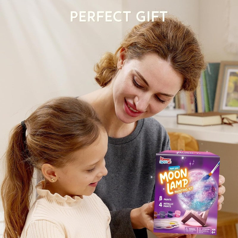 Paint Your Own 3D Moon Night Light Kit - Fun Arts & Crafts for Kids6