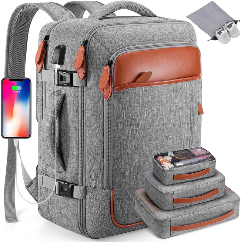 Travel Backpack for Men & Women Carry on Backpack Flight Approved 40L Waterproof8