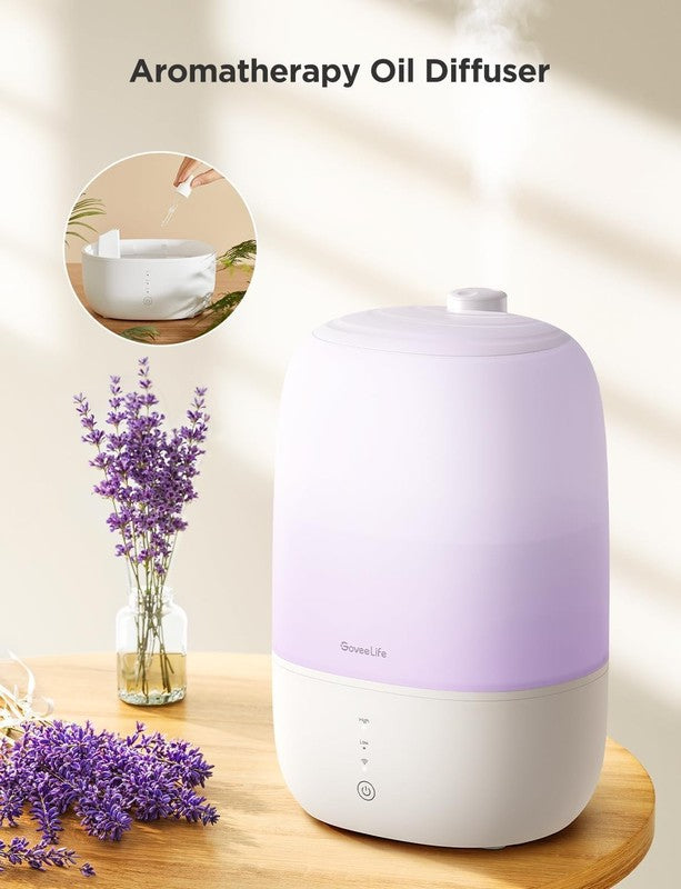 Smart Humidifier 3L Top Fill Cool Mist WiFi Alexa Diffuser Night Light6
